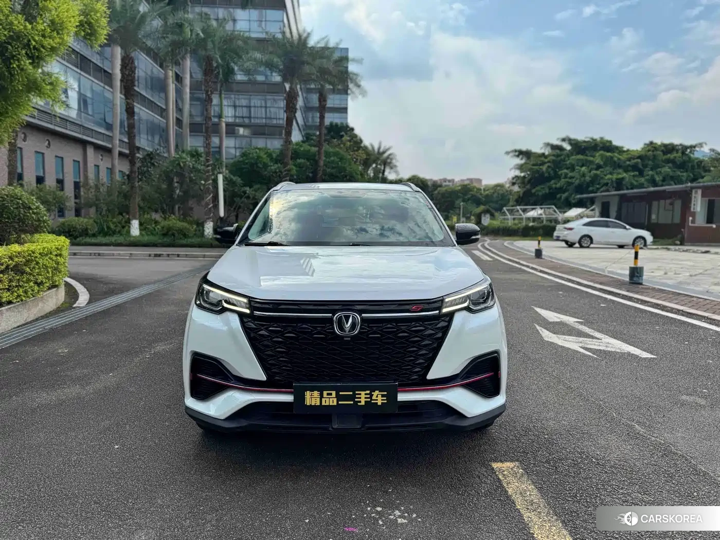 Chang'an CS55PLUS 2021 Белый из Китая, фото 6