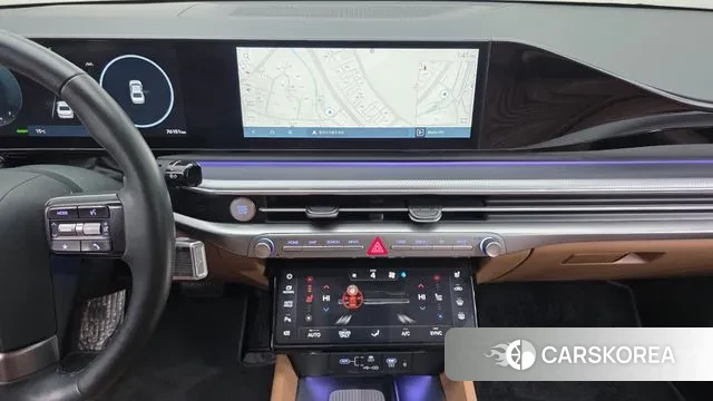 Hyundai Grandeur Hybrid (GN7) 2023 Черный из Кореи, фото 6