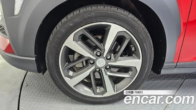 Hyundai Kona 2018 Красный из Кореи, фото 6