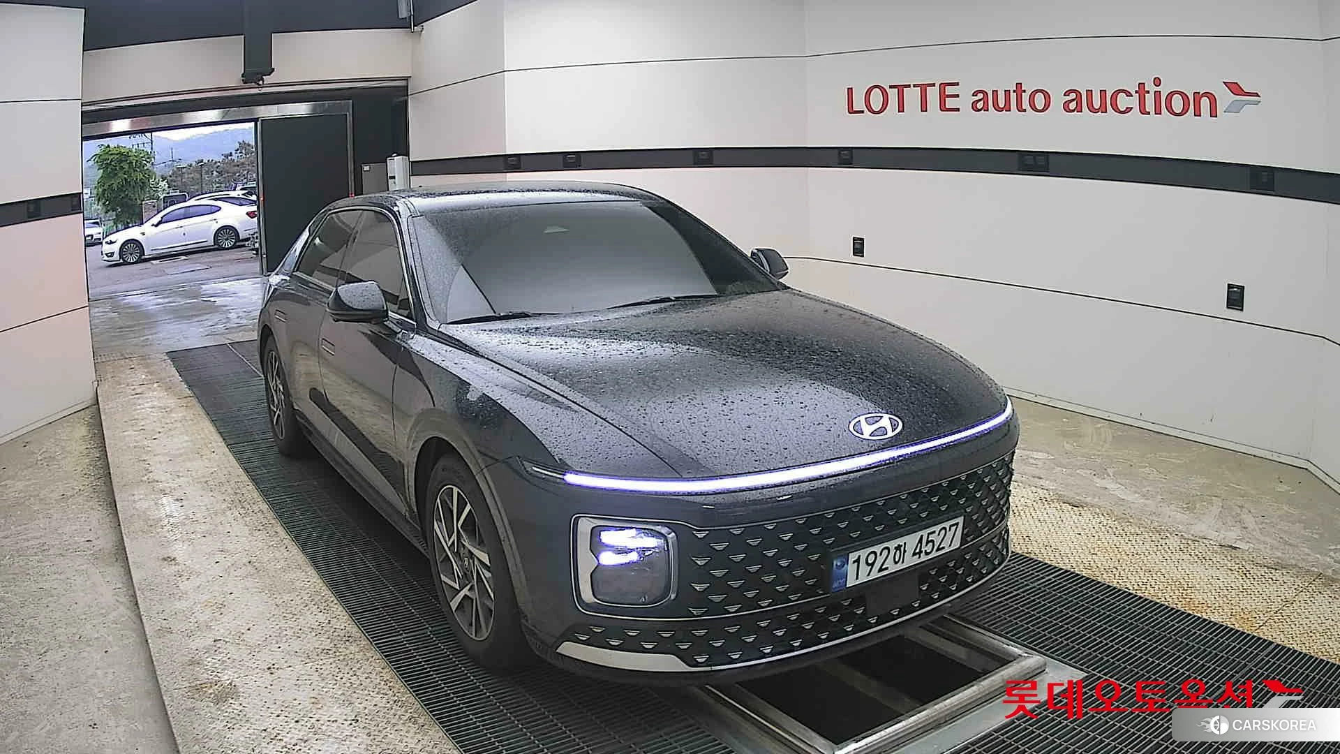 Hyundai Grandeur 2023 Biophilic Blue Pearl из Кореи, фото 6