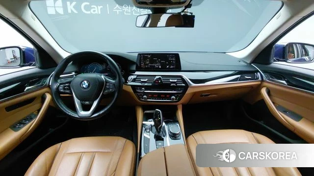 BMW 5 Series (G30) 2019 Синий из Кореи, фото 6
