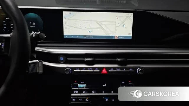 Hyundai Grandeur Hybrid (GN7) 2023 Черный из Кореи, фото 6