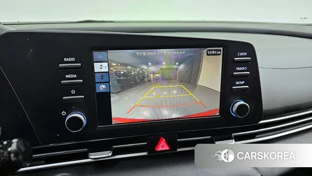 Hyundai The New Avante Hybrid (CN7) 2023 Красный из Кореи, фото 6