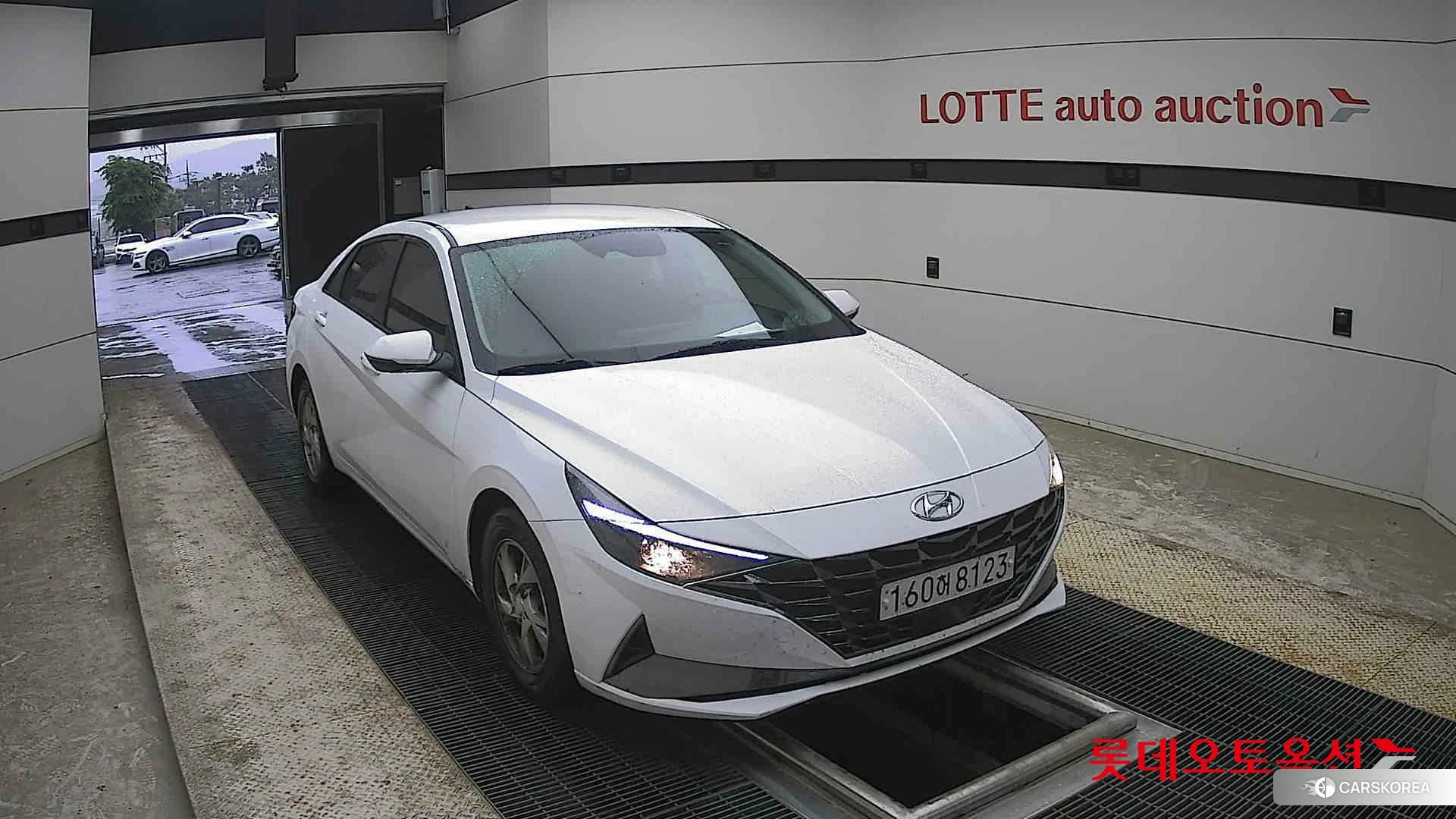 Hyundai Avante 2021 Polar White из Кореи, фото 6