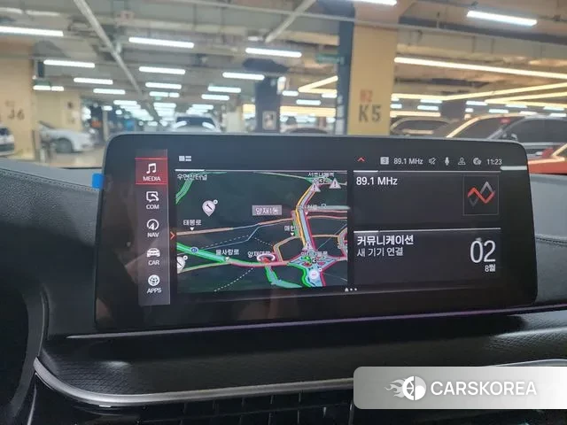 BMW 5 Series (G30) 2022 Черный из Кореи, фото 6