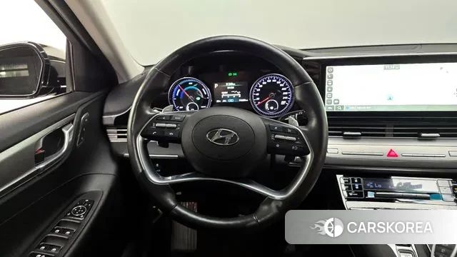 Hyundai The New Grandeur IG Hybrid 2021 Черный из Кореи, фото 6