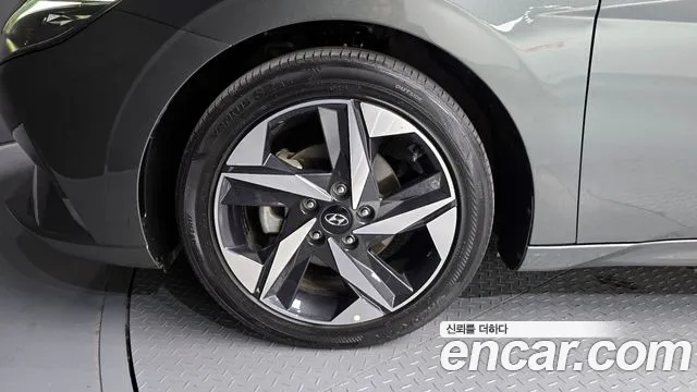 Hyundai Avante Hybrid (CN7) 2020 Серый из Кореи, фото 6