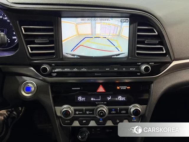 Hyundai The New Avante AD 2018 Синий из Кореи, фото 6