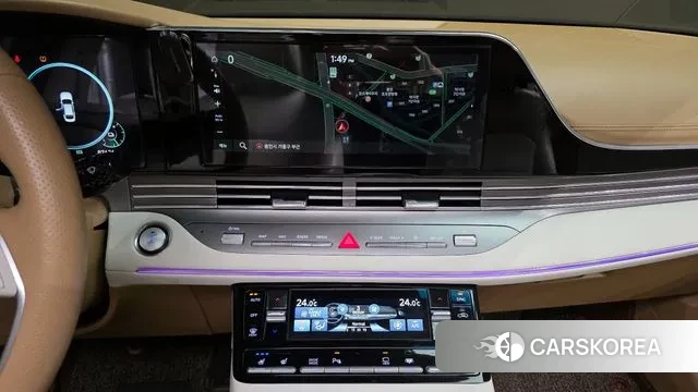 Hyundai The New Grandeur IG Hybrid 2021 Белый из Кореи, фото 6