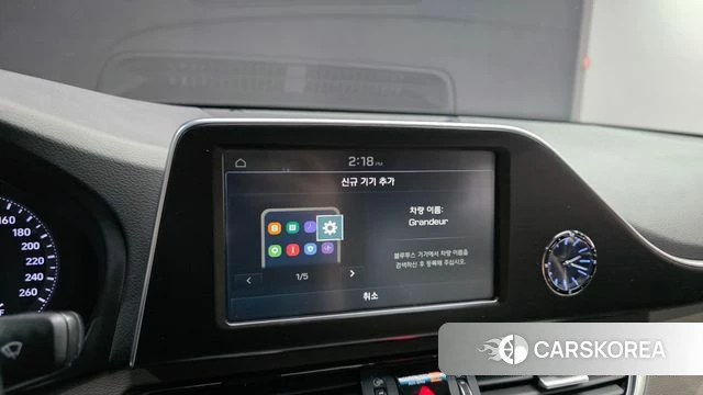 Hyundai Grandeur IG Hybrid 2018 Серый из Кореи, фото 6