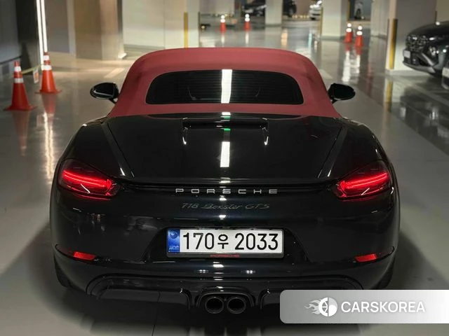 Porsche 718 Boxster 2019 Черный из Кореи, фото 6