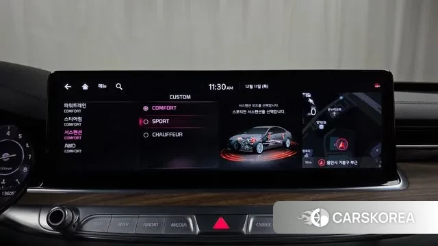 Kia The New K9 2nd generation 2021 Черный из Кореи, фото 6