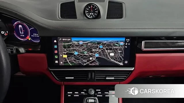 Porsche Cayenne (PO536) 2022 Черный из Кореи, фото 6