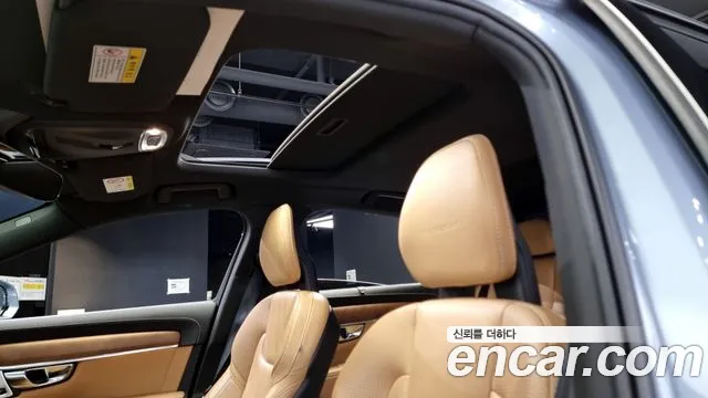 Volvo S90 2018 Небесно-голубой из Кореи, фото 6