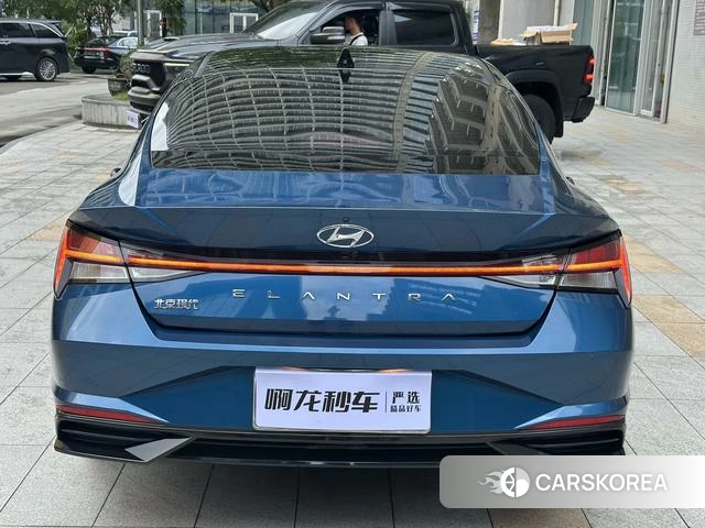 Hyundai Elantra 2021 Синий из Китая, фото 6