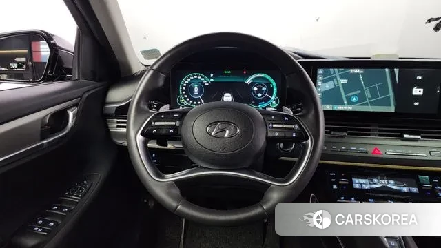 Hyundai The New Grandeur IG Hybrid 2021 Черный из Кореи, фото 6