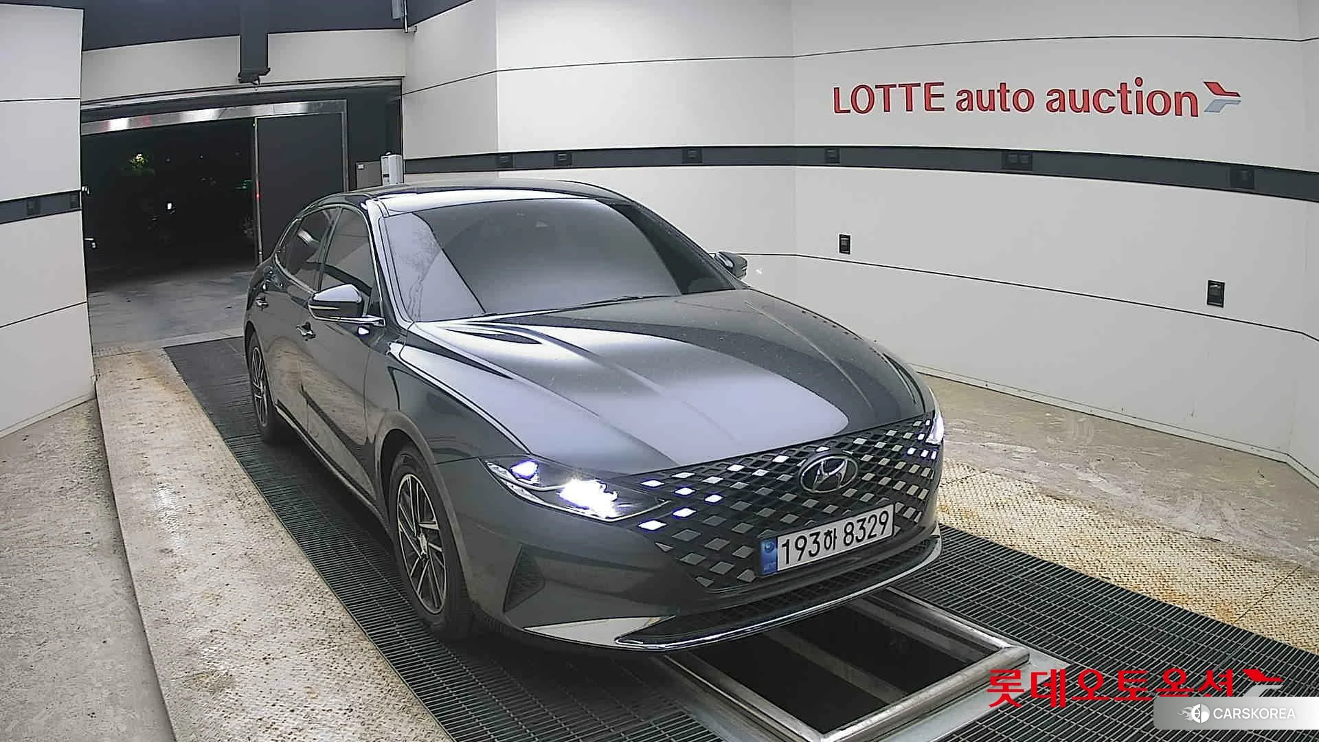 Hyundai Grandeur 2022 Nocturne Grey Metallic из Кореи, фото 6