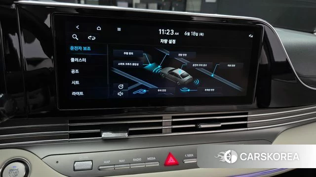 Hyundai The New Grandeur IG 2022 Черный из Кореи, фото 6