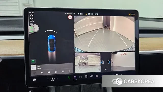 Tesla Model Y 2021 Синий из Кореи, фото 6