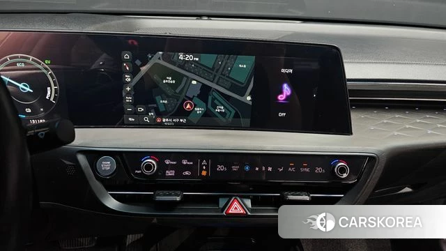 Kia K8 Hybrid 2022 Черный из Кореи, фото 6