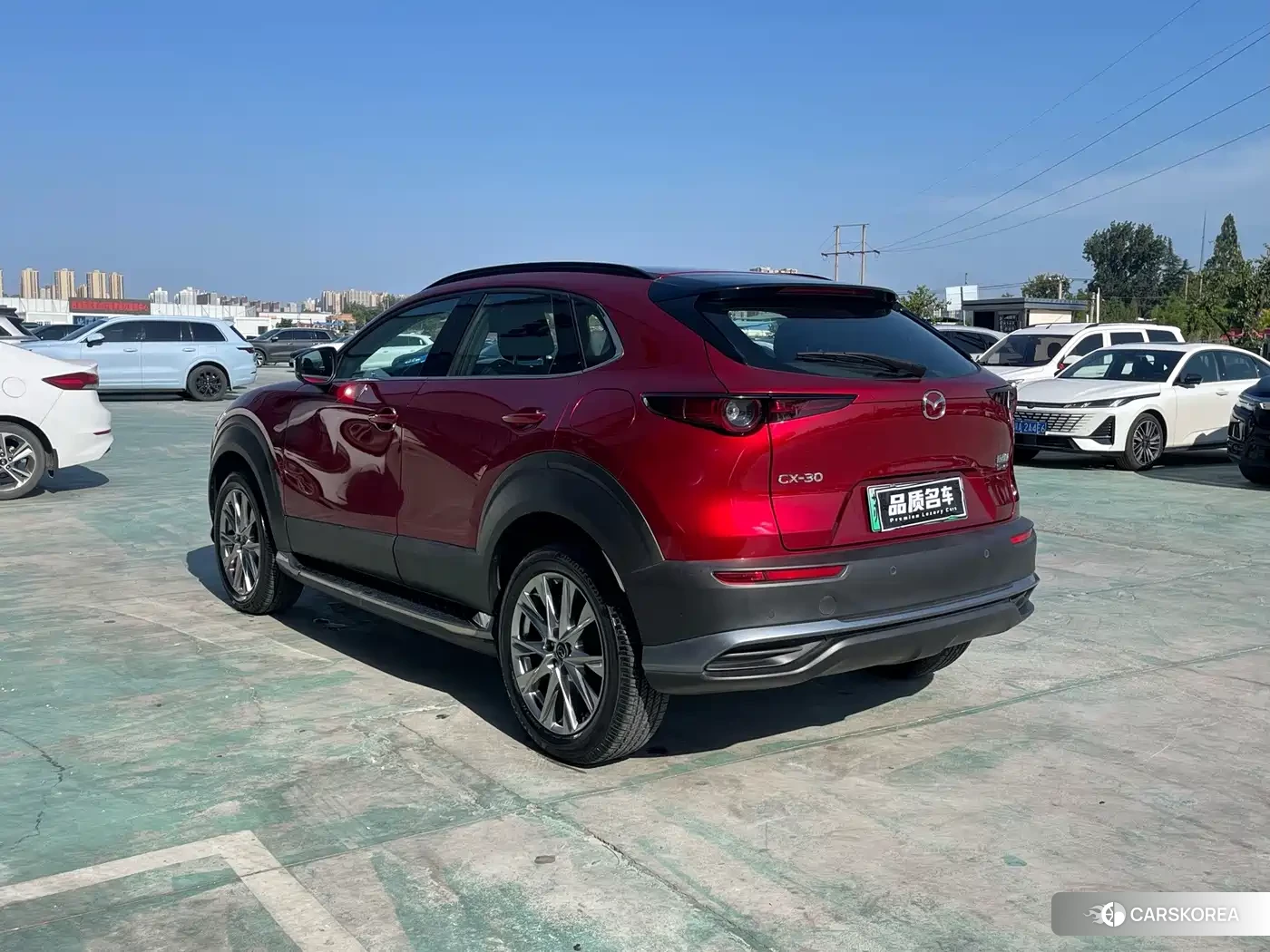 Mazda CX-30 EV 2023 Red/purple из Китая, фото 6
