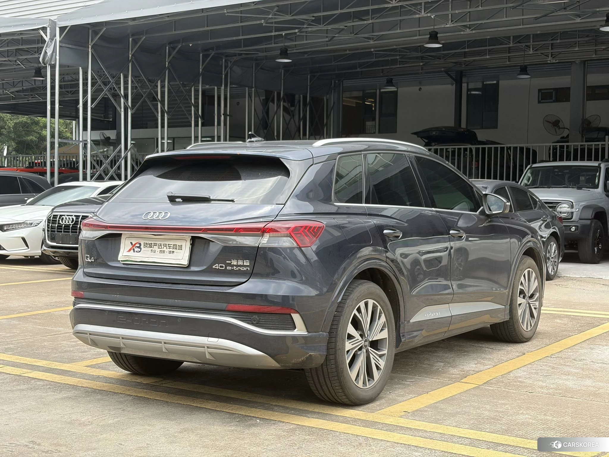 Audi Q4 e-tron 2023 Синий из Китая, фото 6