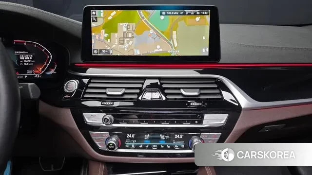 BMW 5 Series (G30) 2023 Синий из Кореи, фото 6