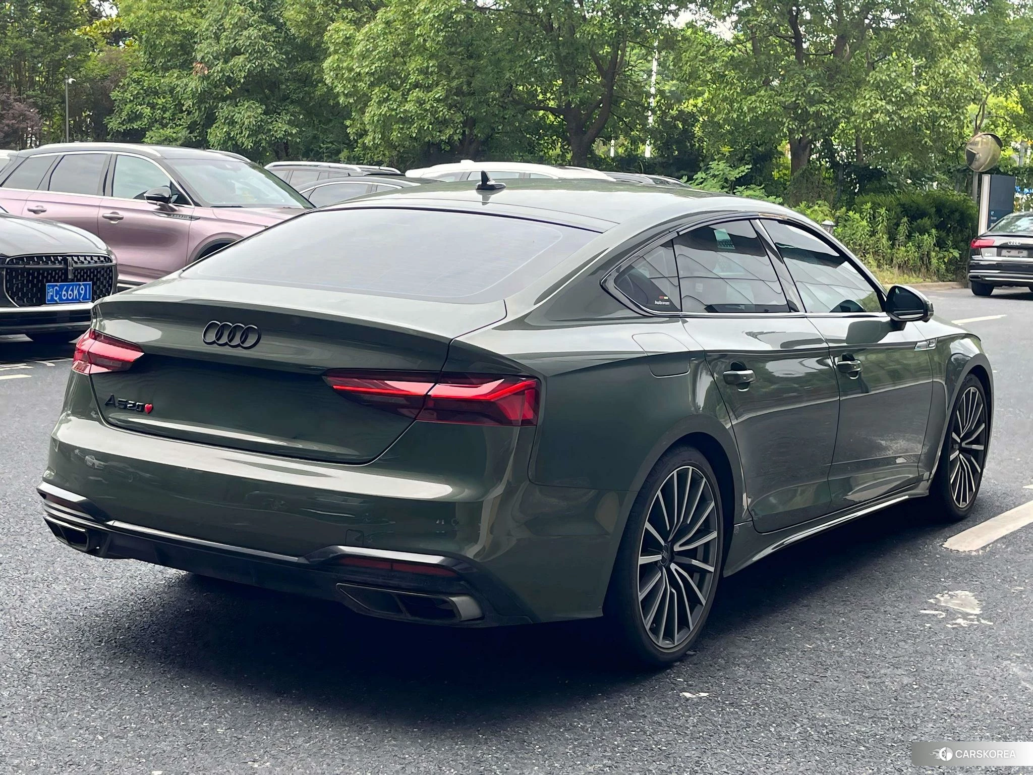 Audi A5 2021 Зеленый из Китая, фото 6