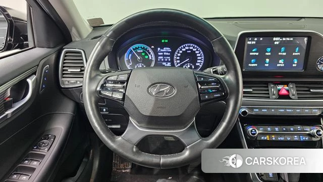 Hyundai Grandeur IG Hybrid 2018 Черный из Кореи, фото 6
