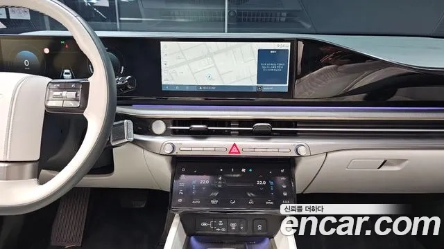 Hyundai Grandeur Hybrid (GN7) 2023 Белый из Кореи, фото 6