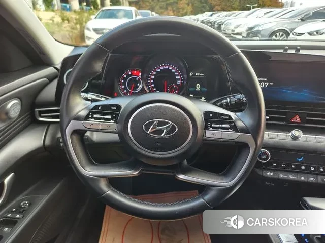 Hyundai Avante (CN7) 2021 Черный из Кореи, фото 6