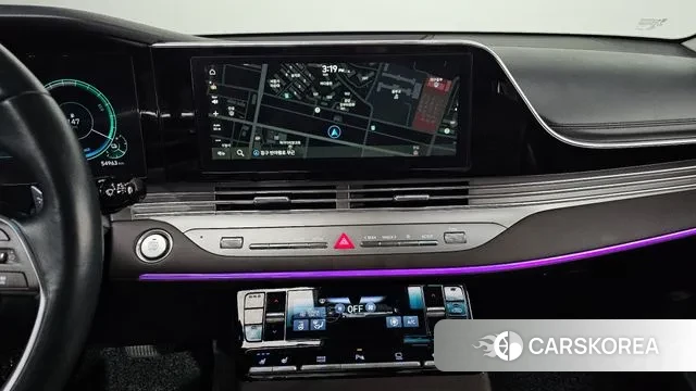 Hyundai The New Grandeur IG Hybrid 2021 Серый из Кореи, фото 6