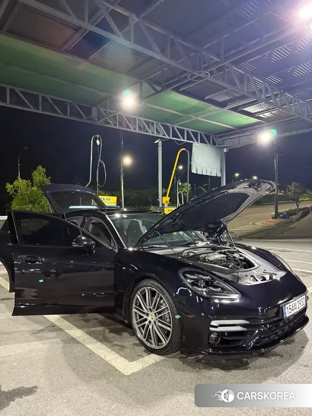 Porsche Panamera (971) 2018 Черный из Кореи, фото 6