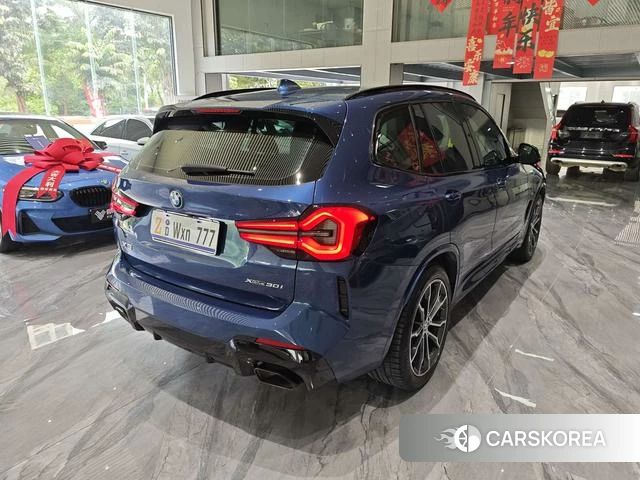 BMW X3 2022 Синий из Китая, фото 6