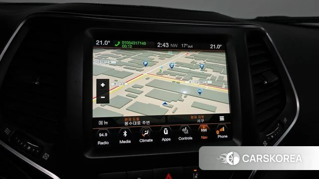 Jeep Cherokee (KL) 2018 Серый из Кореи, фото 6