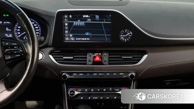 Hyundai Grandeur IG Hybrid 2018 Черный из Кореи, фото 6