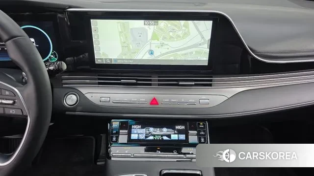 Hyundai The New Grandeur IG Hybrid 2022 Черный из Кореи, фото 6