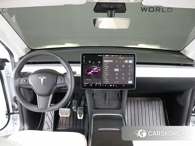 Tesla Model Y 2023 Белый из Кореи, фото 6