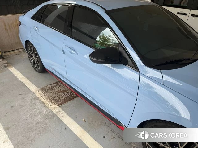 Hyundai Avante (CN7) 2022 Светло-серебряный цвет из Кореи, фото 6