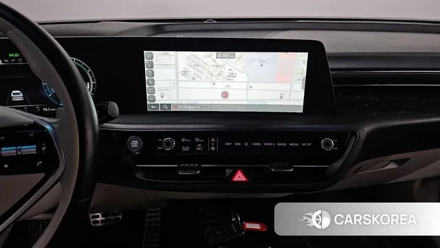 Kia K8 Hybrid 2021 Синий из Кореи, фото 6