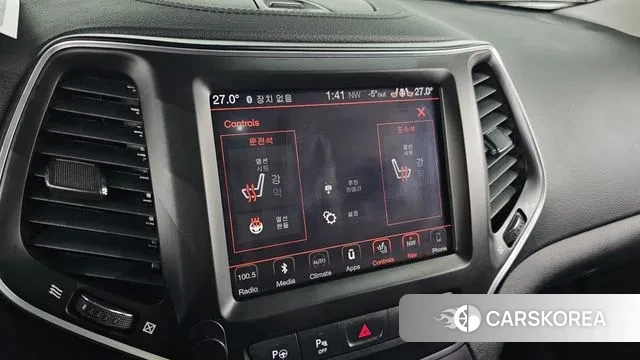 Jeep Cherokee (KL) 2019 Черный из Кореи, фото 6