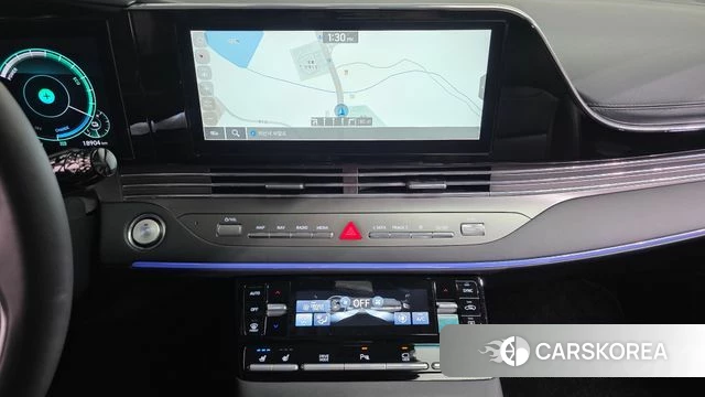Hyundai The New Grandeur IG Hybrid 2022 Черный из Кореи, фото 6