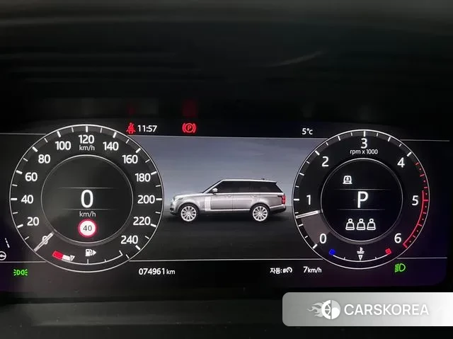 Land Rover Range Rover 4th Generation 2020 Черный из Кореи, фото 6