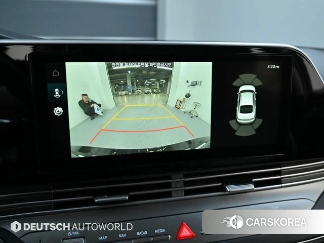 Hyundai The New Grandeur IG Hybrid 2021 Черный из Кореи, фото 6