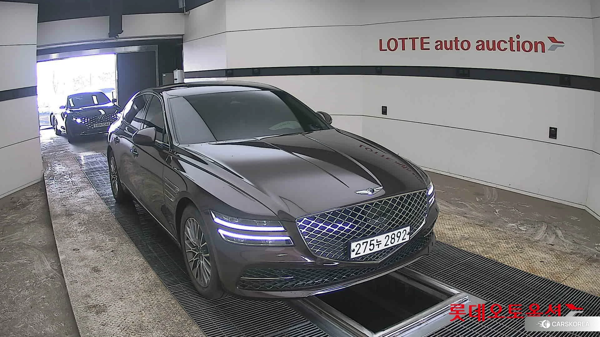 Hyundai G80 2021 Sedona Brown из Кореи, фото 6