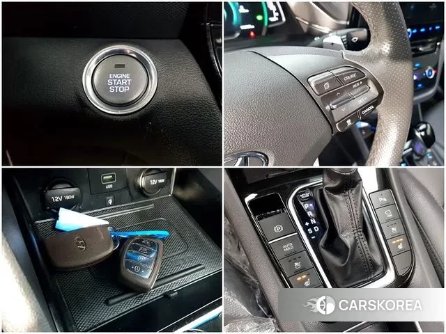 Hyundai The New Ionic Hybrid 2019 Белый из Кореи, фото 6