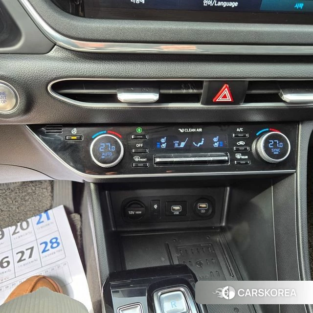 Hyundai Sonata (DN8) 2019 Красный из Кореи, фото 6