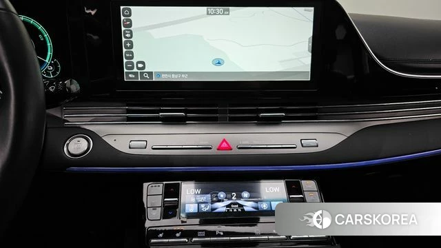 Hyundai The New Grandeur IG Hybrid 2022 Черный из Кореи, фото 6