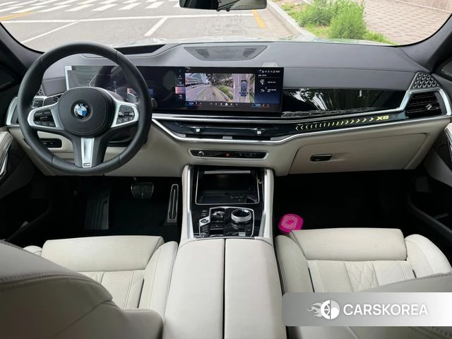 BMW X6 (G06) 2025 Небесно-голубой из Кореи, фото 6