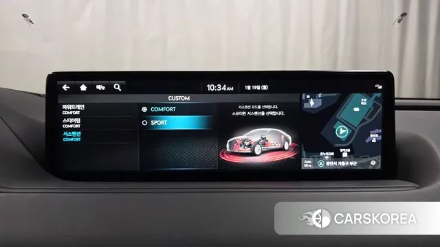 Genesis G80 (RG3) 2021 Синий из Кореи, фото 6